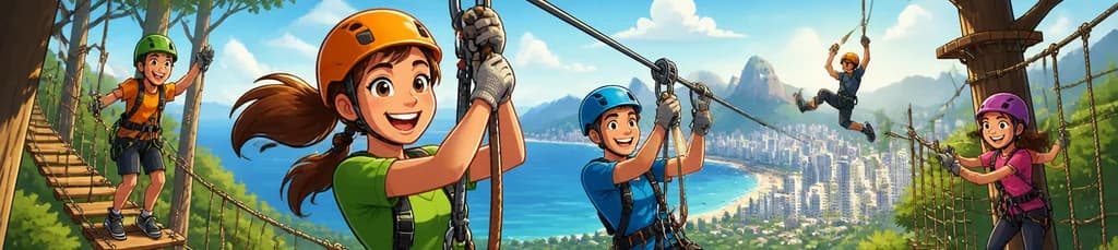 Aventura en las alturas: Tirolinas Go en el Parque de Aventura de Alicante