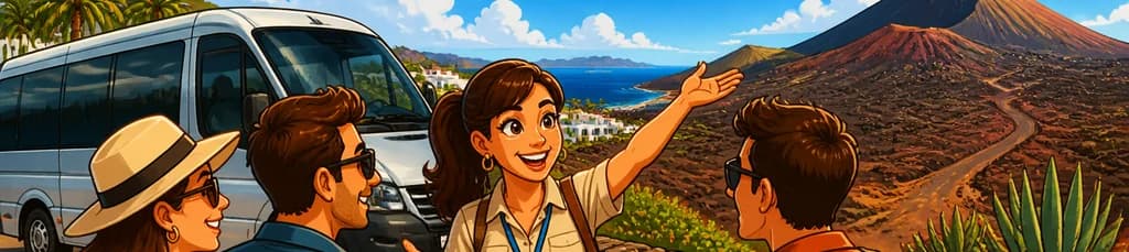 Descubra Lanzarote: Excursión privada con minibús y guía a su servicio