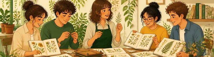 Taller práctico de elaboración y diseño de herbarios botánicos