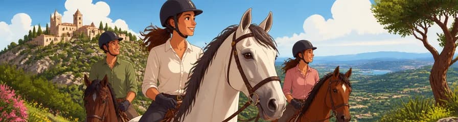 Disfruta de una excursión ecuestre por Randa, en la isla de Mallorca