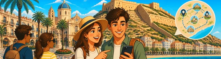 Recorrido privado autoguiado por Alicante con tu dispositivo móvil