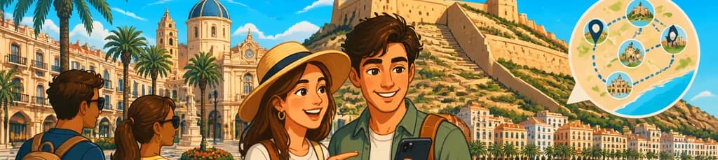 Recorrido privado autoguiado por Alicante con tu dispositivo móvil