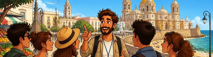 Recorrido a pie por Cádiz: relatos contados por un guía local