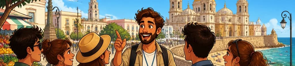 Recorrido a pie por Cádiz: relatos contados por un guía local