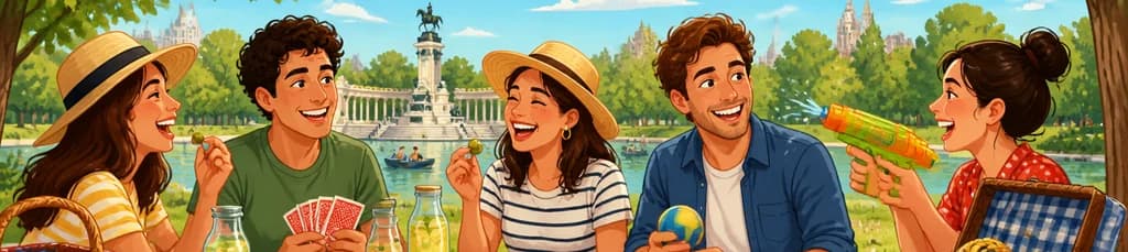 Disfruta de una experiencia de pícnic en Madrid con juegos y aperitivos