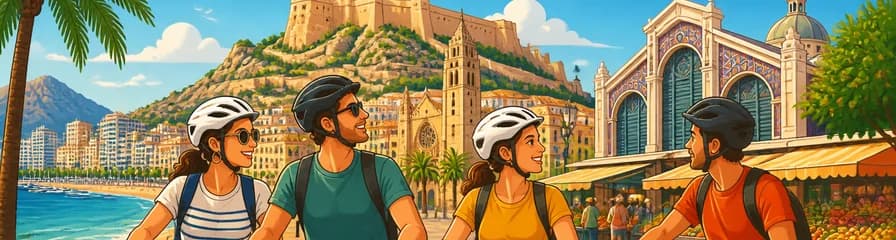 Descubre Alicante en bicicleta: Un recorrido imprescindible (requiere un mínimo de dos participantes para reservar)