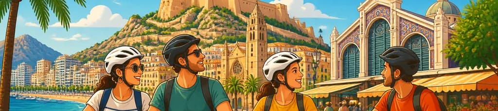 Descubre Alicante en bicicleta: Un recorrido imprescindible (requiere un mínimo de dos participantes para reservar)