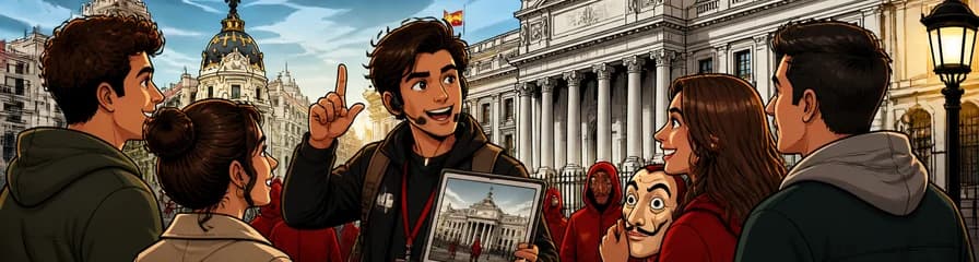 Recorrido a pie por Madrid: El verdadero atraco de La Casa de Papel
