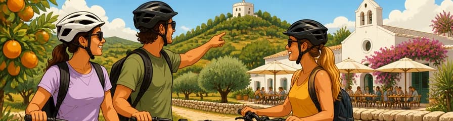 Recorrido en bicicleta eléctrica para explorar el encanto de Santa Gertrudis