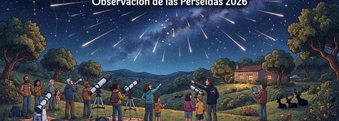 Observación de las Perseidas 2026 con Astronomía Sevilla