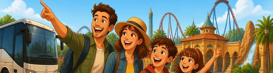 Traslado privado de llegada a PortAventura Park desde Barcelona