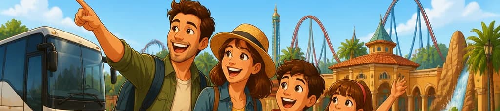Traslado privado de llegada a PortAventura Park desde Barcelona