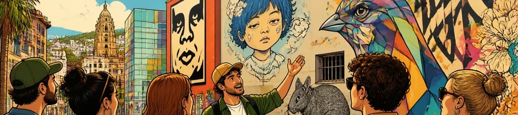 Descubre el arte urbano y el graffiti en el SOHO de Málaga con OhMyGoodGuide!