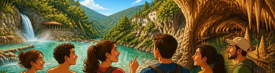Excursión desde Valencia a las aguas termales de Montanejos y las Cuevas de San José