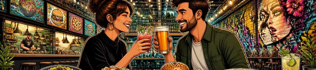 Deleita tu paladar: experiencia gastronómica para dos en Understreet Market