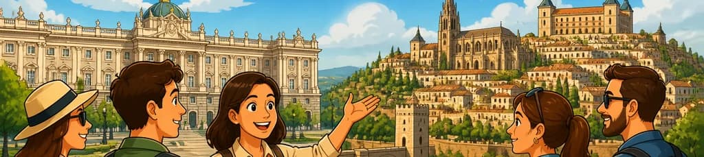 Recorrido privado de día completo por Madrid y Toledo con recogida desde la capital española
