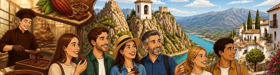 Excursión premium a Guadalest y al Museo del Chocolate Valor para grupos pequeños