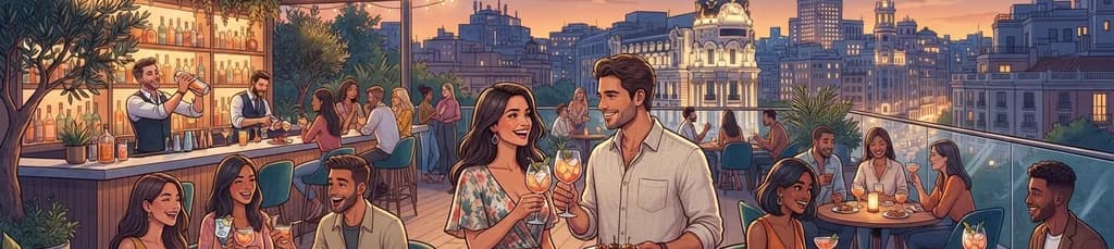 Disfrute de una tarde de cócteles en Catorce Sky Bar