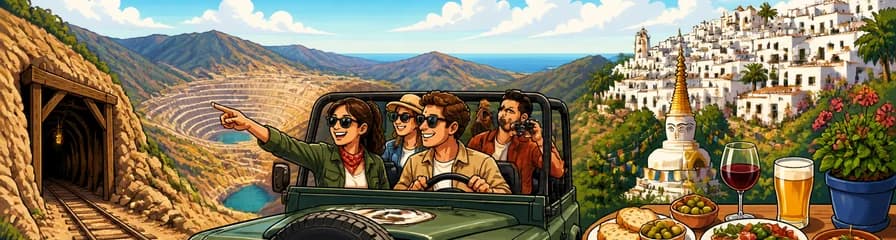 Aventura en jeep por Mojácar y ruta de tapas andaluzas en las montañas de Bédar