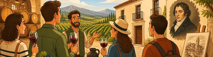 Recorrido enológico de jornada completa y visita a la casa natal de Goya