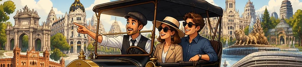 Experiencia privada de lujo por Madrid en un coche clásico Ford T