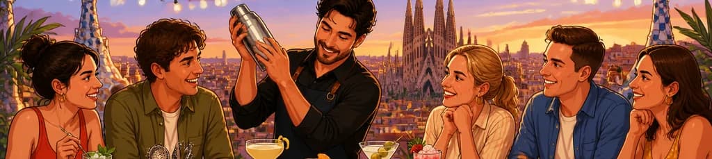 Taller de Cócteles con un Mixólogo Experto en Barcelona