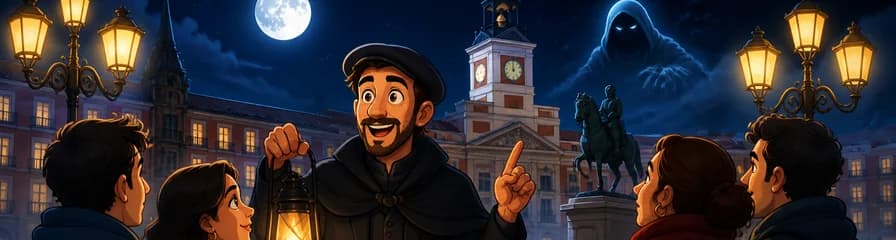 Recorrido nocturno guiado: Madrid Encantado