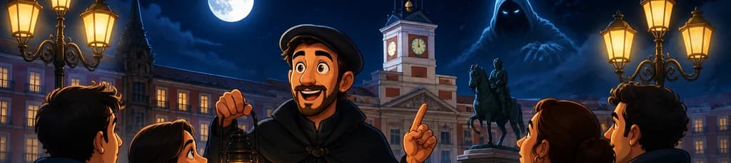 Recorrido nocturno guiado: Madrid Encantado