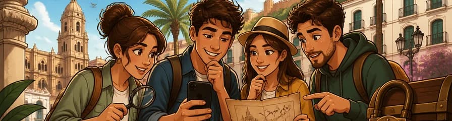 Experiencia de juego de escape autoguiado "El Sindicato de Málaga"