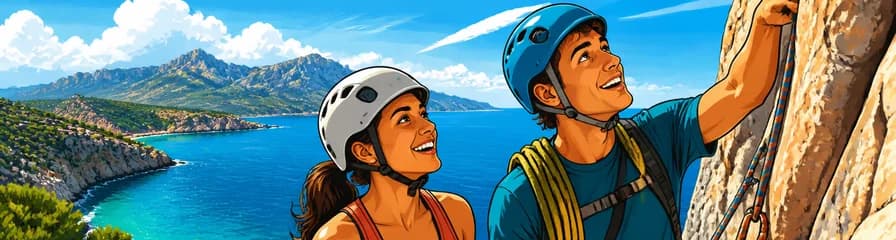 Aventura de escalada privada en Mallorca