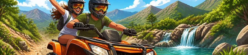Aventura en quad de dos horas por Marbella: un vehículo para una o dos personas por 170€