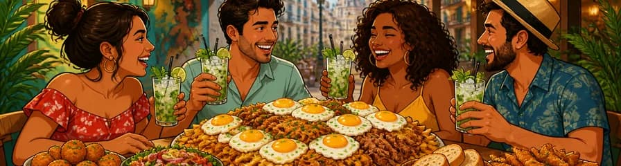 Deléitate con los Rotos Cubanos Mojiteros en La Mulata Latina Plaza