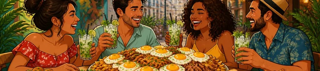Deléitate con los Rotos Cubanos Mojiteros en La Mulata Latina Plaza