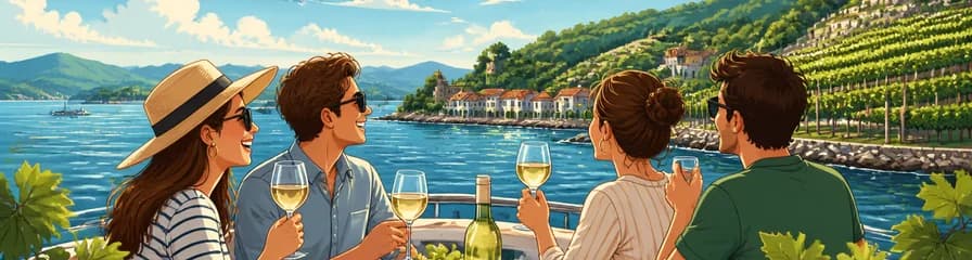 Experiencia exclusiva de navegación y vino Albariño en las Rías Baixas