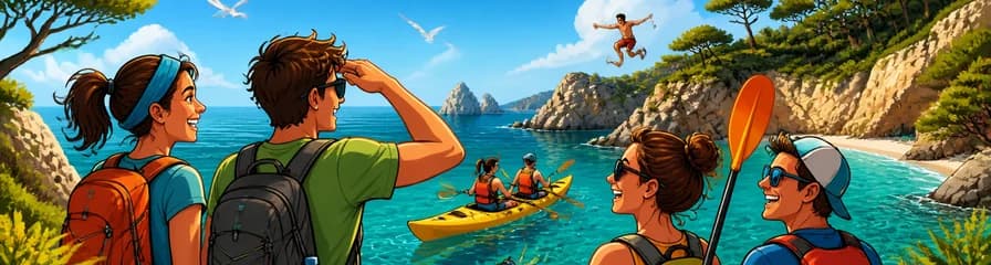 Aventura de kayak y senderismo por la espectacular Costa Brava
