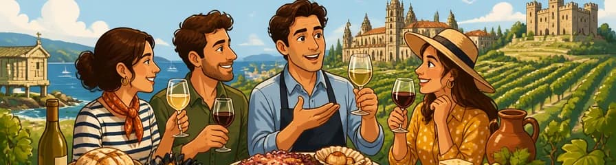 Recorrido privado de cuatro días por la gastronomía y los caldos de Galicia