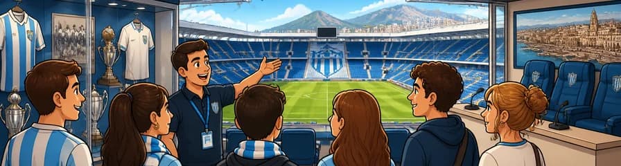 Visita al Museo y al Estadio La Rosaleda, hogar del Málaga CF