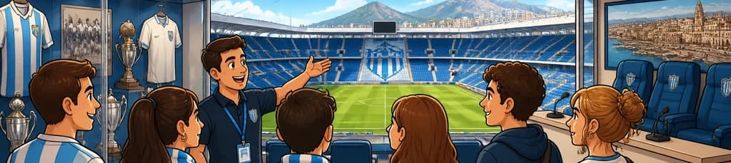 Visita al Museo y al Estadio La Rosaleda, hogar del Málaga CF