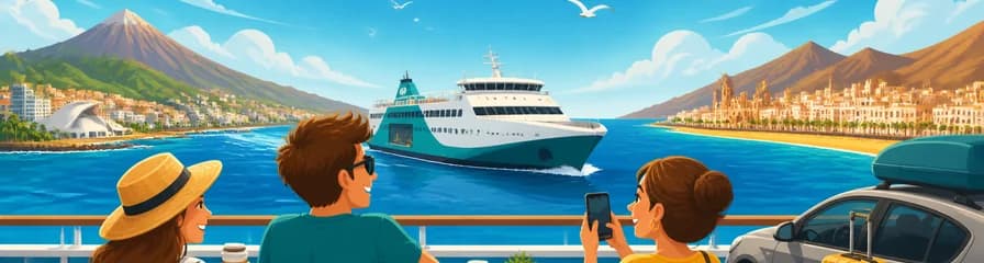 Traslado en ferry entre las islas de Tenerife y Gran Canaria