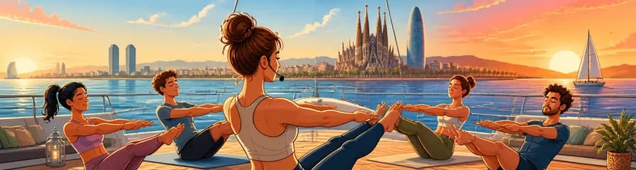 Vive el Pilates en el Mar: Sesiones al Amanecer y al Atardecer en Barcelona