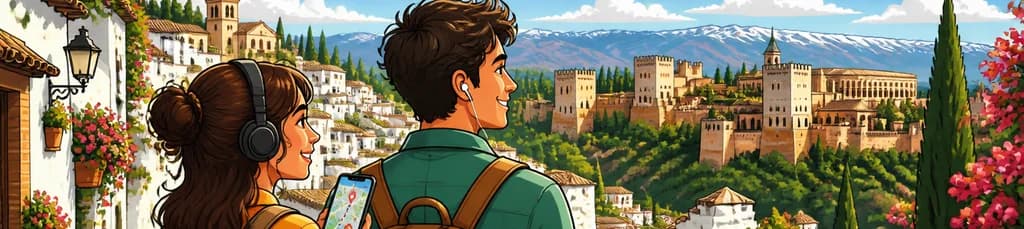 Descubre los sitios emblemáticos del Albaicín y el Sacromonte a través de un tour de audio autoguiado
