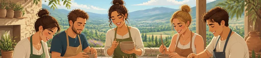 Sumérgete en la Cerámica: Taller de 2 Horas en Grupo Reducido y Entorno Natural