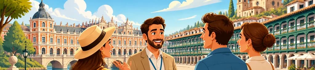 Excursión privada de un día desde Madrid a Aranjuez y Chinchón con recogida en el hotel