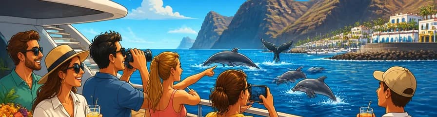 Observación de Cetáceos en el Puerto de Mogán a Bordo del "KEEPER UNO"