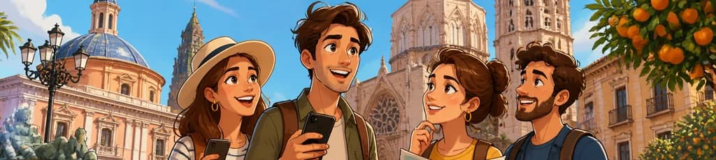 Valencia al descubierto: una ruta guiada interactiva en tu smartphone