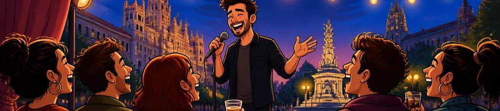 Veladas de humor en la Plaza de España