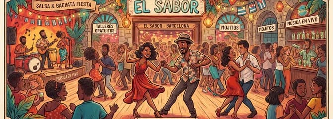 Fiesta de Salsa y Bachata con talleres gratuitos