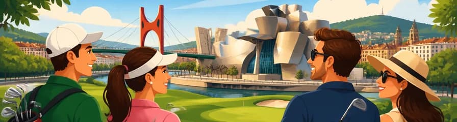 Aventura de golf esencial de tres días en Bilbao