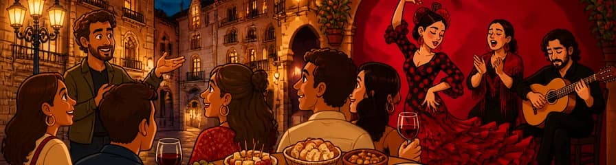 Vivencia de Flamenco y Tapas en Barcelona: Opción Semiprivada o Privada