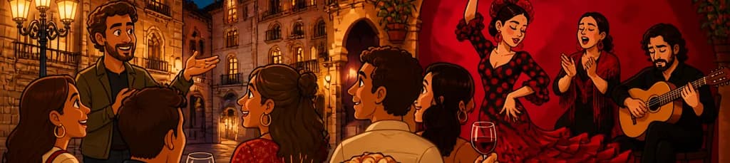 Vivencia de Flamenco y Tapas en Barcelona: Opción Semiprivada o Privada